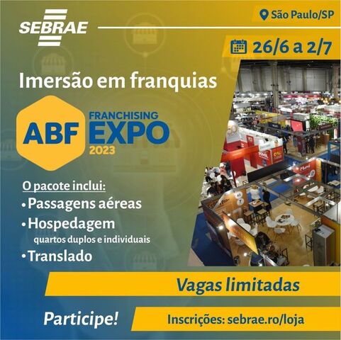 Sebrae organiza viagem técnica para a maior feira de franquias do mundo - Gente de Opinião