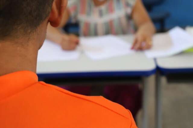 A ação visa o aumento no número de internos inseridos em atividades escolares - Gente de Opinião