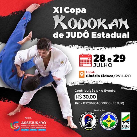 XI Copa Kodokan de Judô será nos dias 28 e 29 de julho - Gente de Opinião