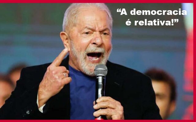 Lula nunca foi tão sincero: “quem é comunista tem orgulho de ser chamado de comunista” e “a democracia é relativa!” - Gente de Opinião