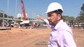 Prefeito Hildon Chaves visita as obras da nova rodoviária de Porto Velho