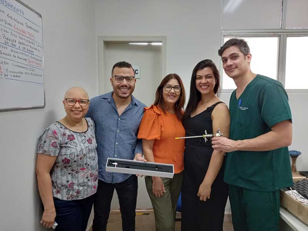 Equipamento doado pela ASSDACO ao setor de Urologia vai possibilitar a realização de exames e procedimentos no Hospital Regional de Cacoal - Gente de Opinião