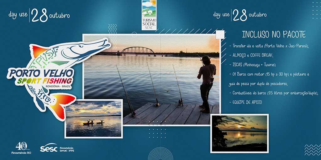Sistema Fecomércio realiza turismo de pesca em Jaci-Paraná - Gente de Opinião