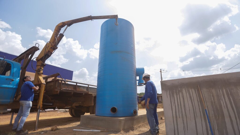 Obras para distribuição de água tratada é realizada em Porto Velho e vai contemplar bairros da Capital - Gente de Opinião