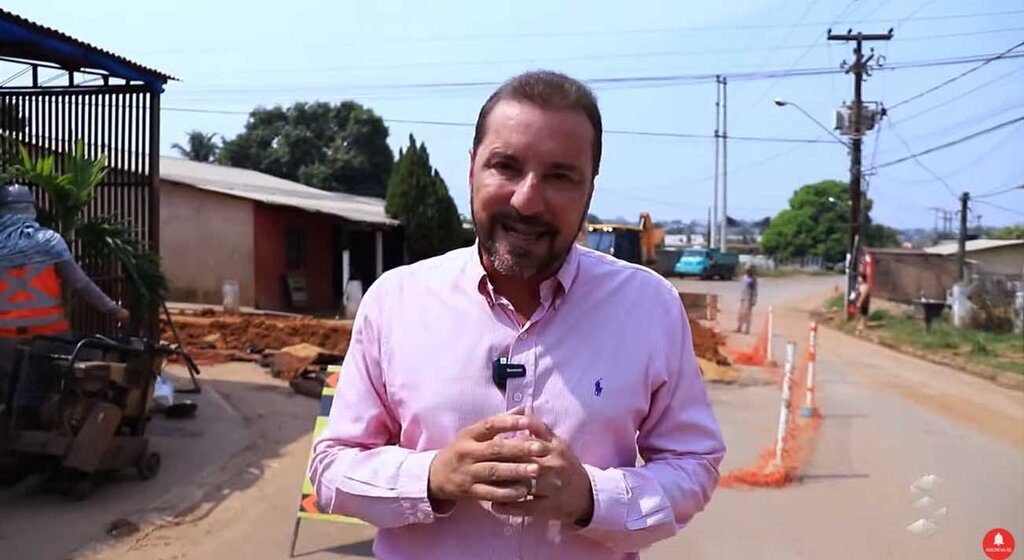 Prefeito Hildon Chaves critica obras do Governo, que quebram asfalto das ruas de Porto Velho - Gente de Opinião