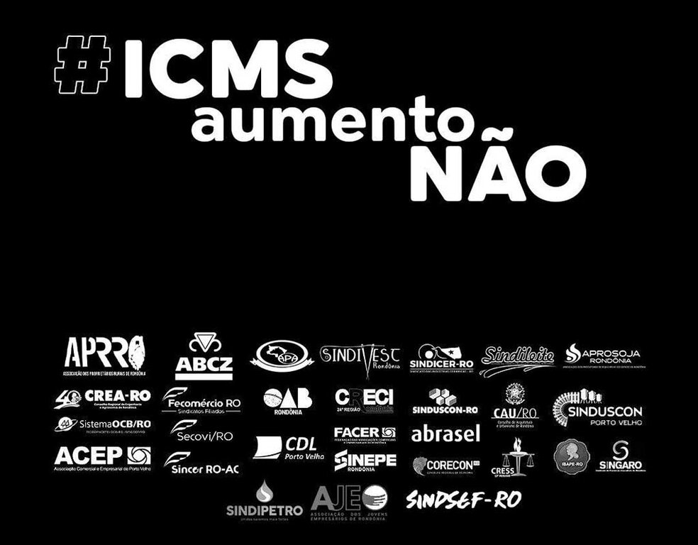 OAB e mais 37 entidades emitem manifesto contra aumento do ICMS em Rondônia - Gente de Opinião