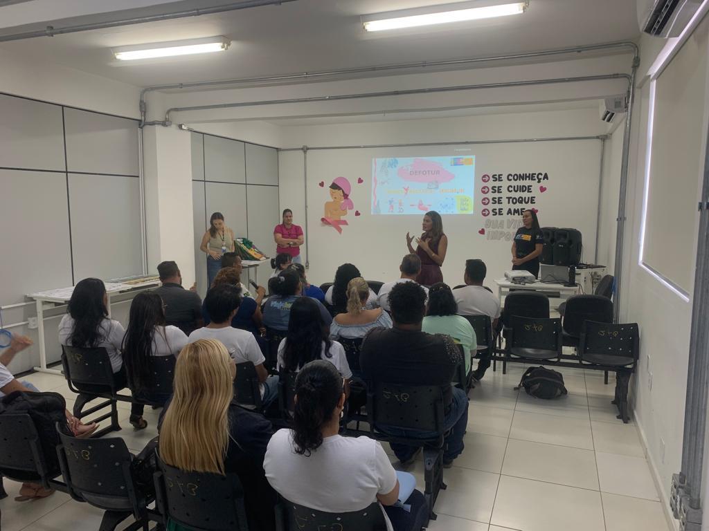 A Semdestur apresentou o projeto a 20 estudantes do curso de Guia, e mais sete guias de turismo - Gente de Opinião