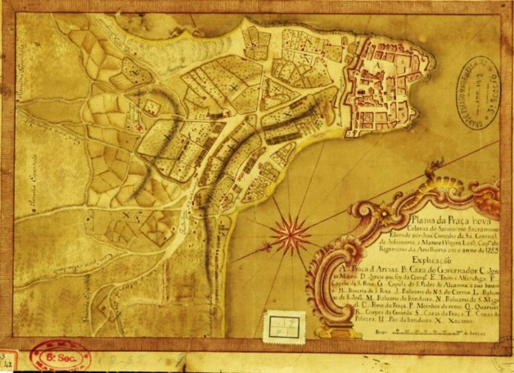 Praça Forte da Colônia do Sacramento, 1753 - Gente de Opinião