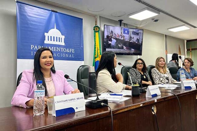 Deputada Cristiane Lopes participa da Conferência Global 2023 Parlamento e Fé  - Gente de Opinião