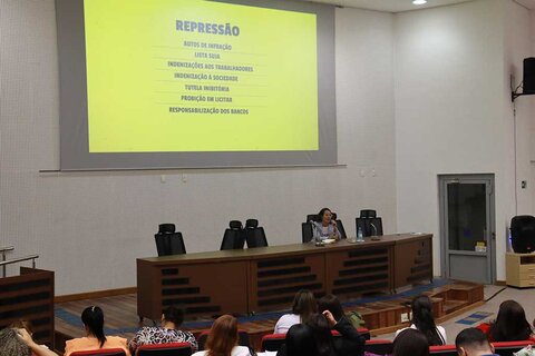 MPT realiza palestra sobre o papel das Secretarias de Assistência Social no acolhimento de trabalhadores resgatados do trabalho escravo