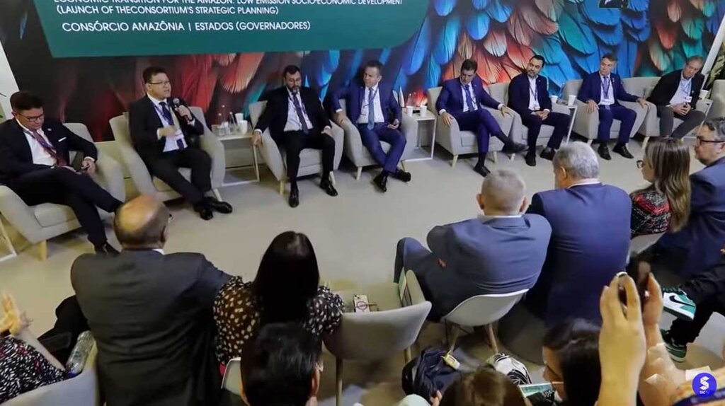 Governador Marcos Rocha fala dos avanços da agricultura em Rondônia, sem agredir o meio ambiente, na COP 28 - Gente de Opinião