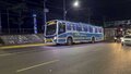Ônibus com iluminação de LED especial levam o espírito natalino para os bairros de Porto Velho