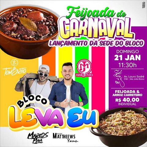 Bloco Leva Eu vem com tudo para o carnaval de Porto Velho - Gente de Opinião