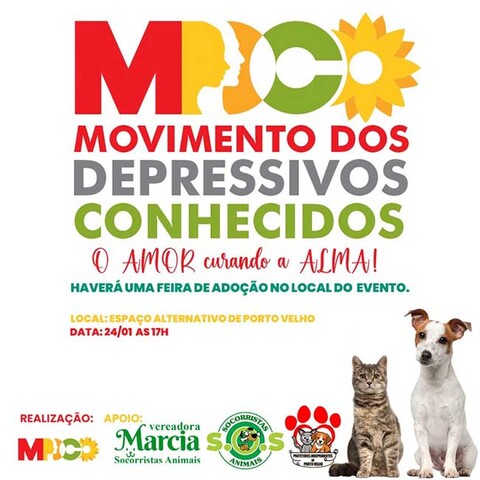 Janeiro Branco – MDC promoverá Encontro de Pets - Gente de Opinião