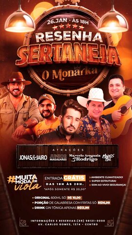 Jonas & Jaíro, Junior Magalhães, Marcelo Araguaia, Alan Pop, Alexandre Nery e Sátiro de Freitas no palco do O Monarka - Gente de Opinião