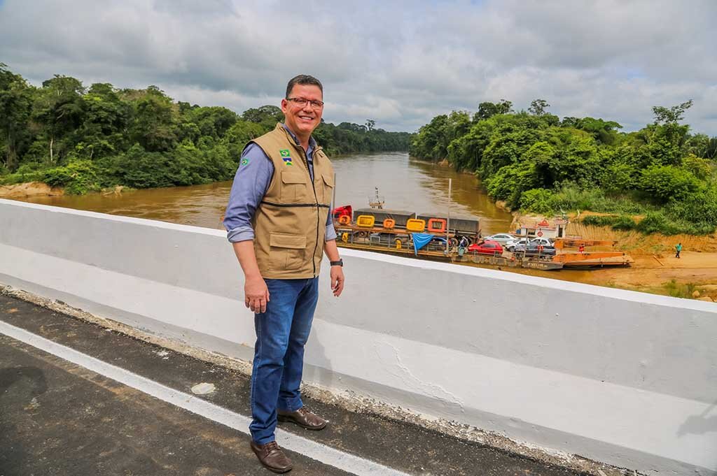 Governador Marcos Rocha inaugura ponte sobre o rio Jamari na RO-459, em Alto Paraíso - Gente de Opinião