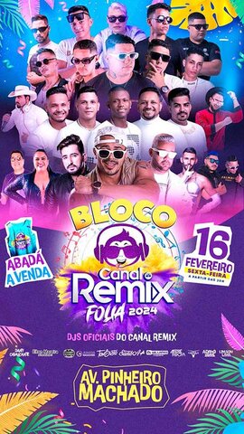 Canal Remix Folia é o bloco mais eclético do carnaval 2024 - Gente de Opinião