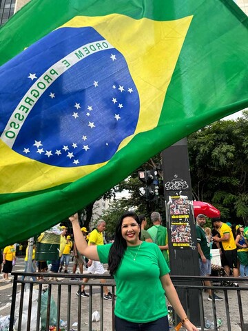 Deputada Cristiane Lopes participa do movimento pela democracia em manifestação histórica - Gente de Opinião