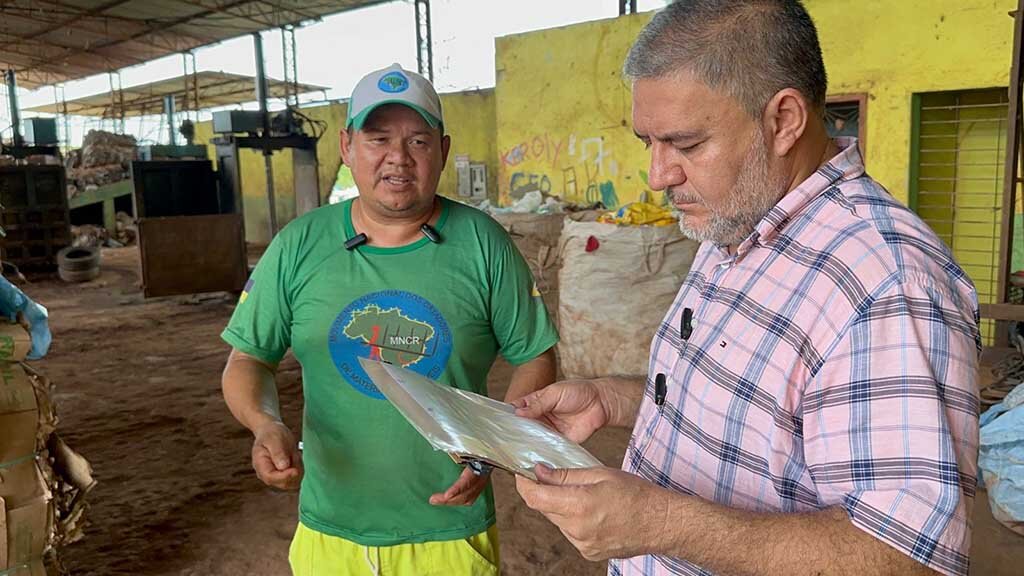 Vereador Everaldo Fogaça visita cooperativa de catadores de reciclados em situação crítica e promete apoio - Gente de Opinião