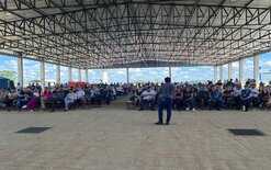 Expositores recebem orientações sobre a organização da 11ª Rondônia Rural Show Internacional