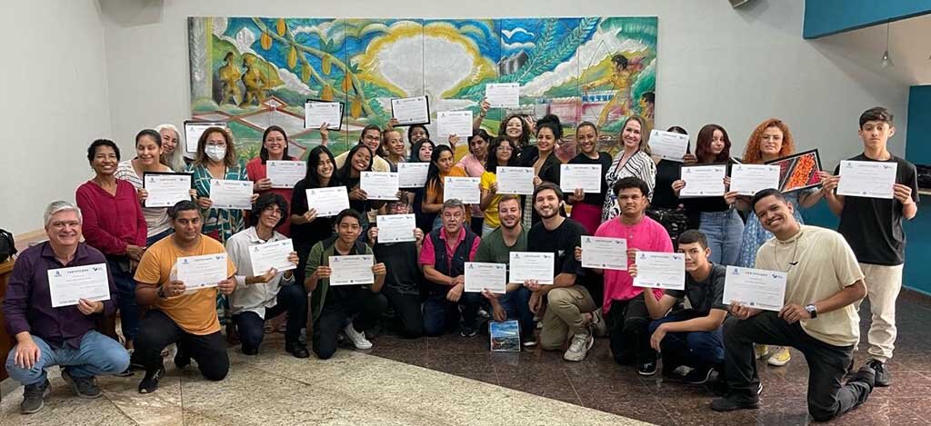 Cerca de 240 alunos foram capacitados (Foto: Eduardo Freitas I Escola do Legislativo) - Gente de Opinião