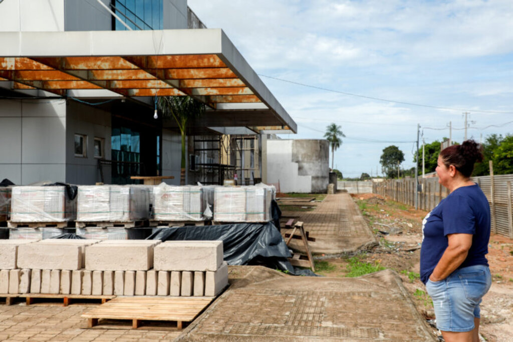 Obra do Hospital Regional de Guajará-Mirim avança, com previsão para ser concluída até agosto deste ano - Gente de Opinião