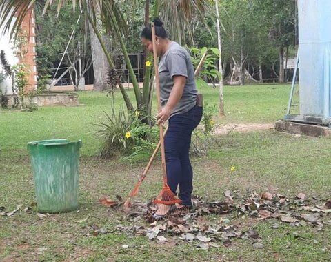 Mutirão de limpeza em parques de Porto Velho ganha reforço com a contratação de voluntários