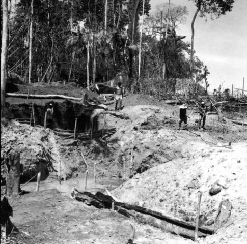 Garimpo de cassiterita no município de Porto Velho, em 1968 - Gente de Opinião