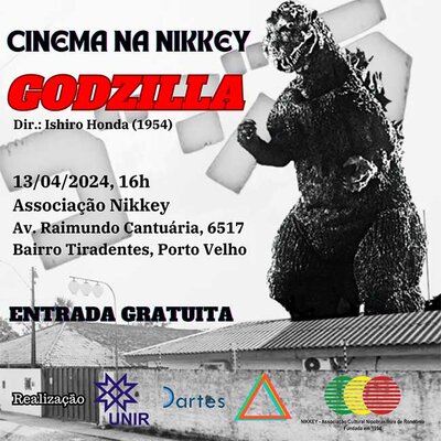 Departamento de Artes e Associação Cultural Nipo-Brasileira de Rondônia apresentam “CINEMA NA NIKKEY”
