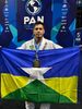 Atleta de Rondônia incentivado pelo “Pró-Atleta” conquista o ouro no PAN 2024 de Jiu-Jitsu