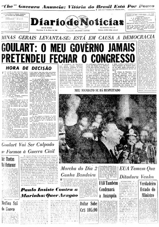 Diário de Notícias de 31 de Março de 1964  - Gente de Opinião