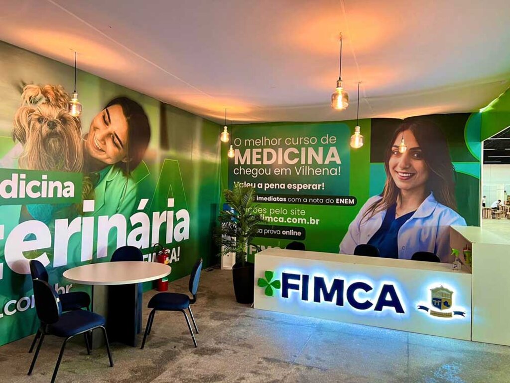 Fimca marca presença na Feira do Sicoob AgroTech e anuncia início das aulas do curso de Medicina em Vilhena - Gente de Opinião