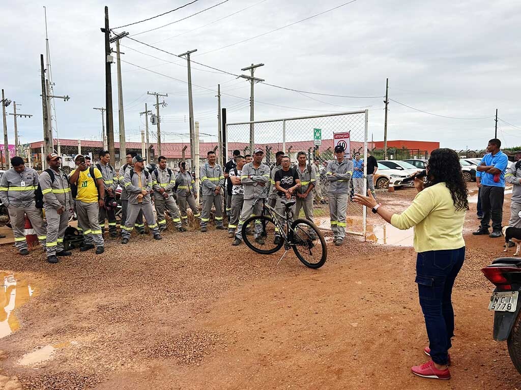 Trabalhadores terceirizados da ENERGISA contratados pela da empresa TENCEL entram em greve por atraso de salários e ticket alimentação - Gente de Opinião