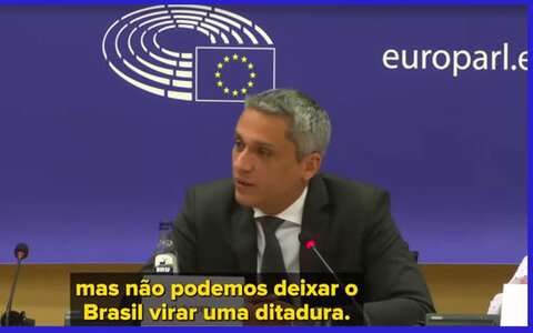 Exagero ou realidade? Deputado diz no Parlamento Europeu que o Brasil está se transformando em ditadura!