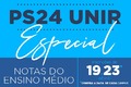 PS Especial via notas no Ensino Médio 2024 – UNIR faz seleção agendada com notas do Histórico Escolar