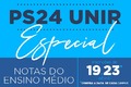 PS Especial via notas no Ensino Médio 2024 – UNIR faz seleção agendada com notas do Histórico Escolar