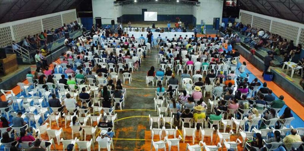 Evento contou com a participação de autoridades e população em geral (Foto: Eduardo Figueiredo / Prefeitura Municipal de Cujubim) - Gente de Opinião