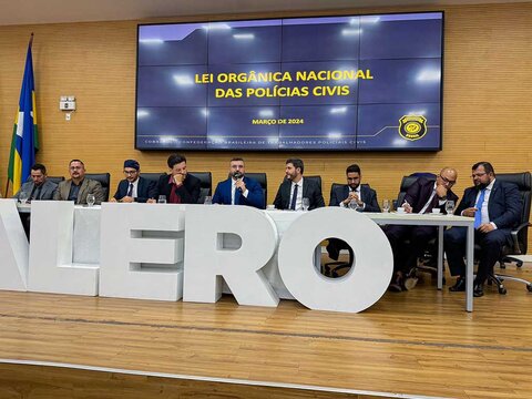 Deputado Ribeiro do Sinpol afirma que Rondônia pode se tornar projeto piloto na Lei Orgânica Nacional da Polícia Civil