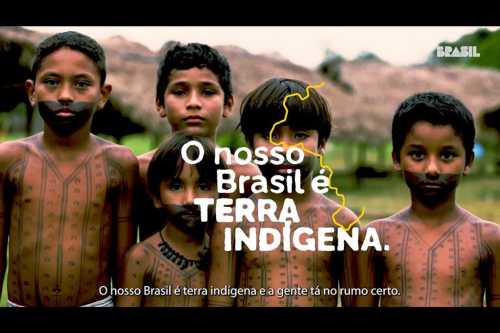 Frame de vídeo da campanha "Brasil Terra Indígena" - Foto: Secom - Gente de Opinião