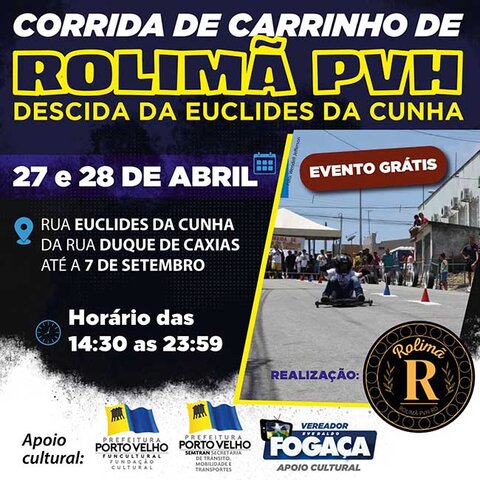Corrida de Rolimã PVH: relembre a infância e participe deste evento tradicional em Porto Velho - Gente de Opinião