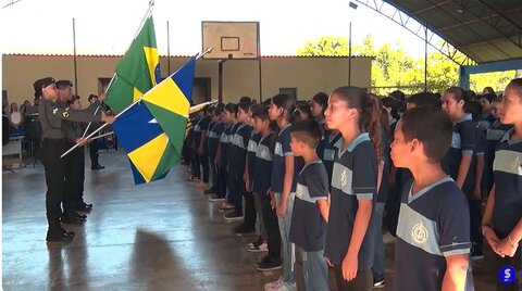 Há 5 anos, Polícia Militar realiza ações educativas na escola Maria Carmosina em Porto Velho