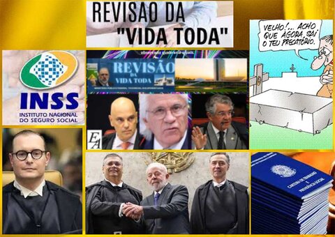 Capitalismo Brasileiro: o STF, numa manobra jurídica buscou derrubar à tese da revisão da vida toda em razão do equilíbrio financeiro e atuarial que não sendo observado quebraria o país.