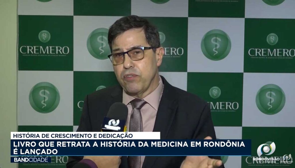 Obra do doutor Heinz Roland Jakobi - Livro que retrata a História da Medicina em Rondônia é lançado - Gente de Opinião