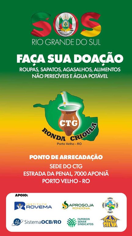 CTG Ronda Crioula pede apoio ao SOS Rio Grande do Sul  - Gente de Opinião