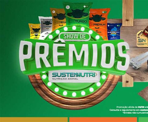 Campanha Show de Prêmios Sustennutri Especial Rondônia Rural Show