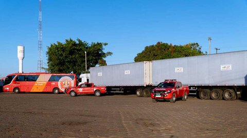 Doações do governo de  Rondônia já estão a caminho do RS