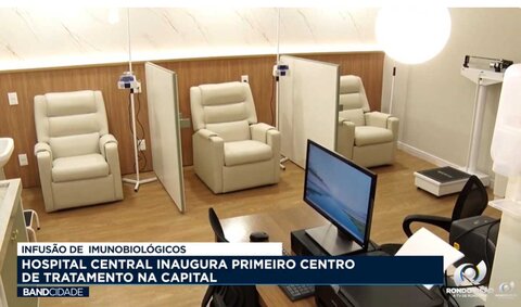 Infusão de Imunobiológicos - Hospital Central inaugura primeiro Centro de Tratamento em Porto Velho