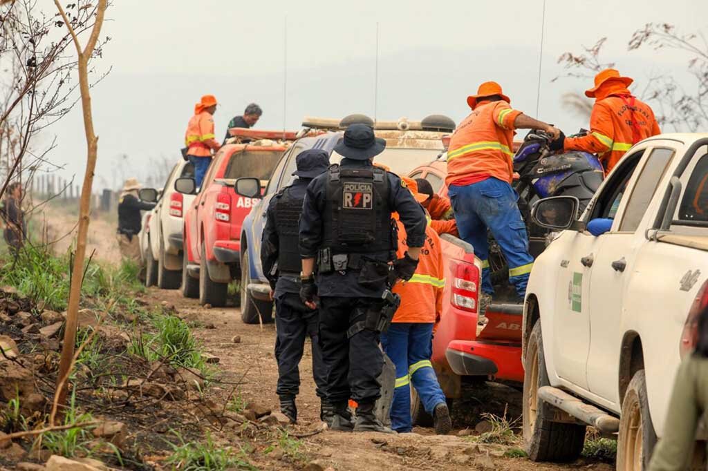 Ações que colaboraram com as equipes no combate a incêndios são reforçadas pelo governador Marcos Rocha - Gente de Opinião