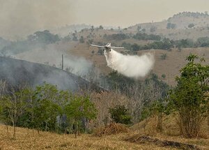 Governador Marcos Rocha garante reforço aéreo no combate aos incêndios florestais  - Gente de Opinião