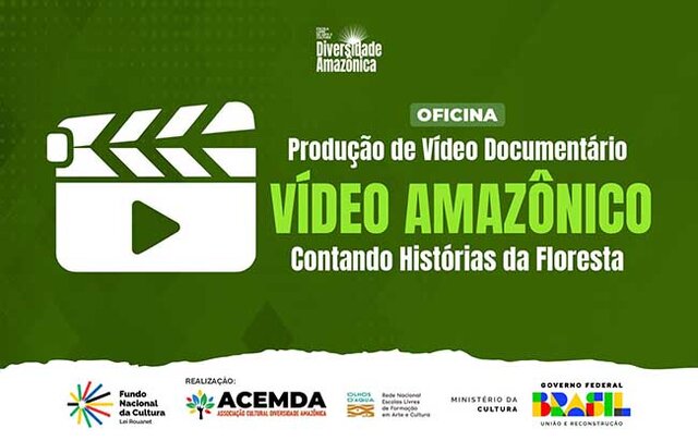 Escola Livre de Arte e Cultura Diversidade Amazônica realiza oficina de produção de vídeo documentário em RO - Gente de Opinião